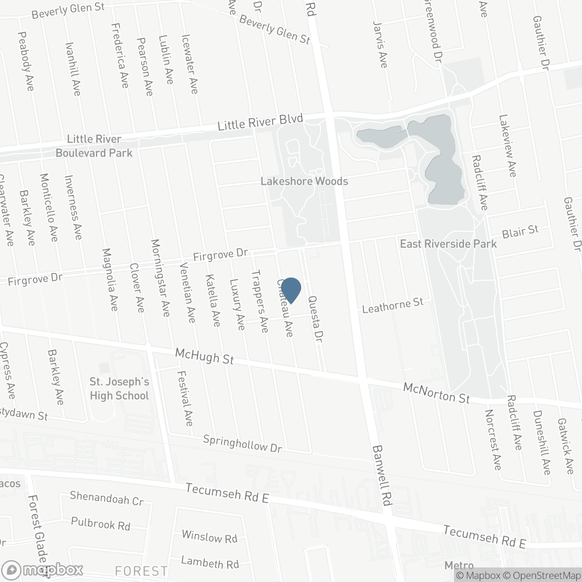1880 CHATEAU, Windsor, Ontario N8P 1M6